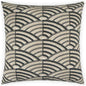 Shapely Grey Throw Pillow With Insert - LOOMLAN - D.V. Kap - Throw Pillows
