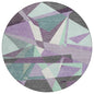 Shapevia Purple Washable Indoor - Outdoor Rug - LOOMLAN - LOOMLAN Rugs - Outdoor Rugs