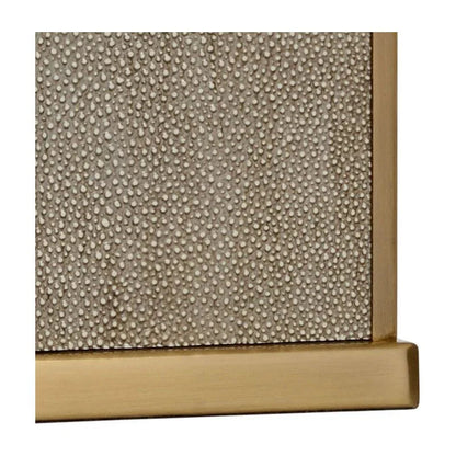 Shark Grey Shagreen Laminated Iron Table Lamp - LOOMLAN - Chelsea House - Table Lamps