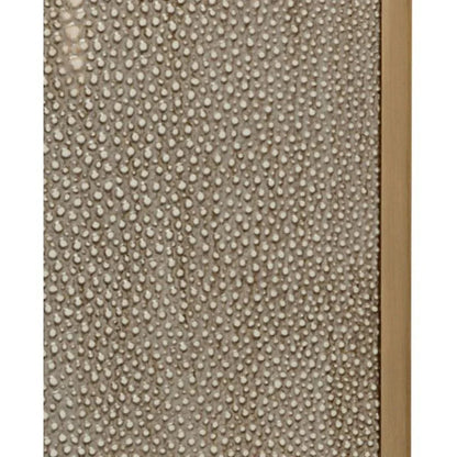 Shark Grey Shagreen Laminated Iron Table Lamp - LOOMLAN - Chelsea House - Table Lamps