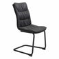 Sharon Leather Dining Chair 2PC - LOOMLAN - Zuo Modern - Dining Chairs
