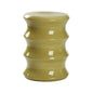 Shelbourne Ceramic Glazed Outdoor Garden Stool-Garden Stools-Chelsea House-Green-LOOMLAN