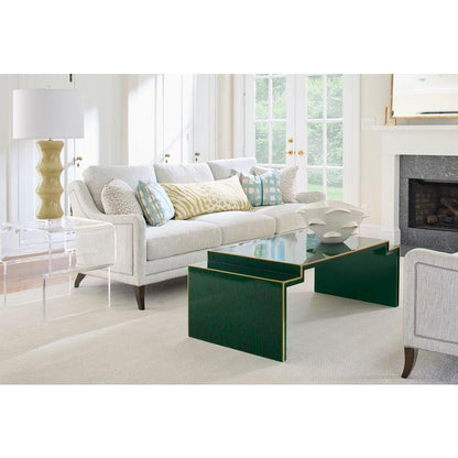 Shelbourne Ceramic With Acrylic Base Table Lamp - LOOMLAN - Chelsea House - Table Lamps