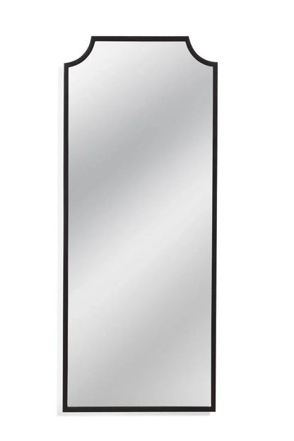 Sheldon Black Frame Design Wall Mirror - LOOMLAN - Bassett Mirror - Wall Mirrors