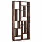 Shelf Solid Walnut Large Brown - LOOMLAN - Moe's Home - Etageres