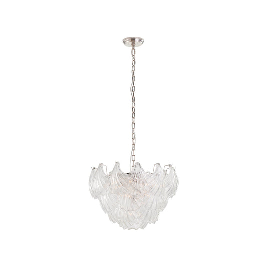 Shell Striking Glass Chandelier