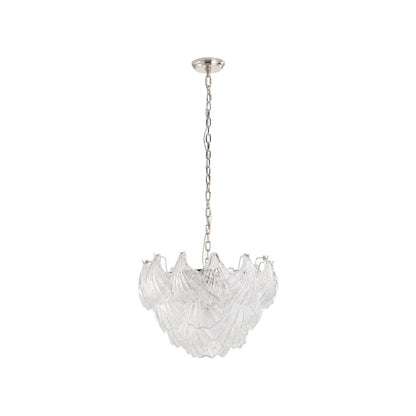Shell Striking Glass Chandelier