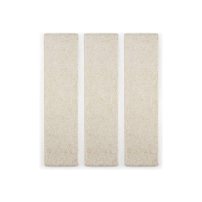 Shell Wooden White Panel (Set of 3)-Framed Wall Art-Chelsea House-LOOMLAN