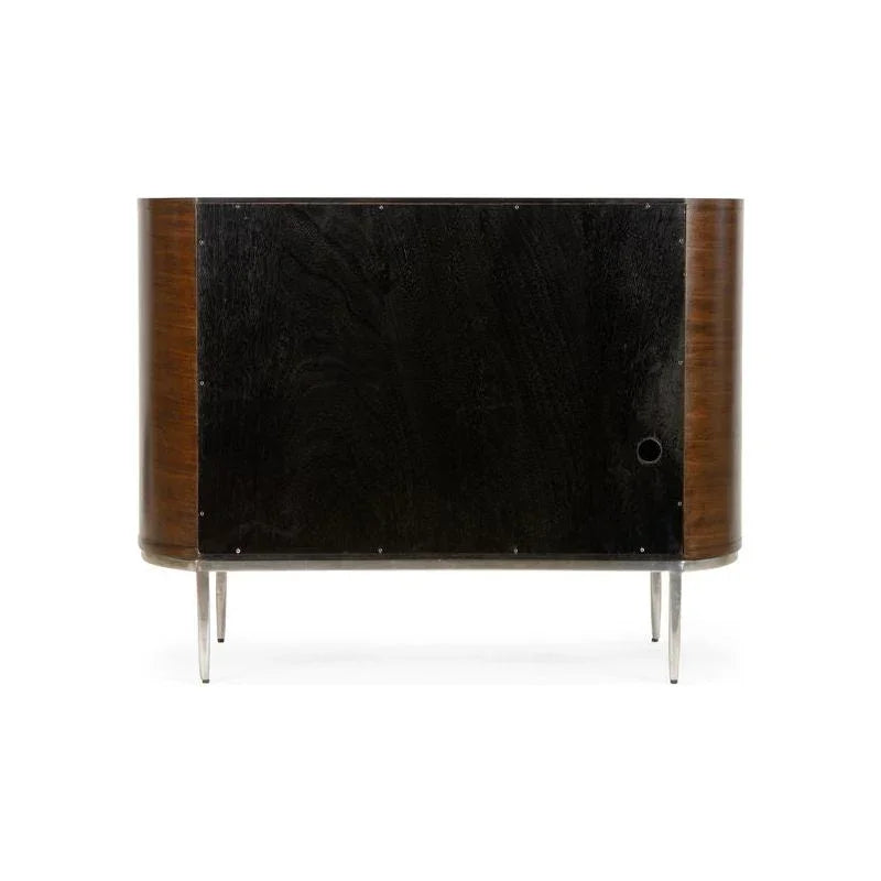 Shelldon Modern Design Wood Bar Cabinet-Home Bar Cabinets-Wildwood-LOOMLAN