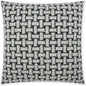 Sheltingham Traditional Black Large Throw Pillow Insert - LOOMLAN - D.V. Kap - Throw Pillows