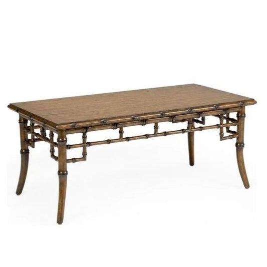 Sheraton Bamboo Rectangular Coffee Table - LOOMLAN - Chelsea House - Coffee Tables