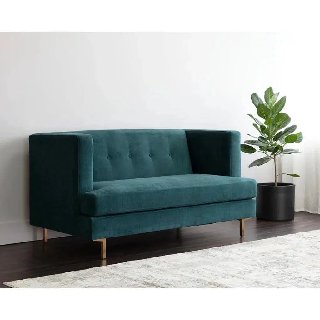 Sheridan Fabric 2 Seater Sofa - LOOMLAN - SUNPAN - Sofas & Loveseats