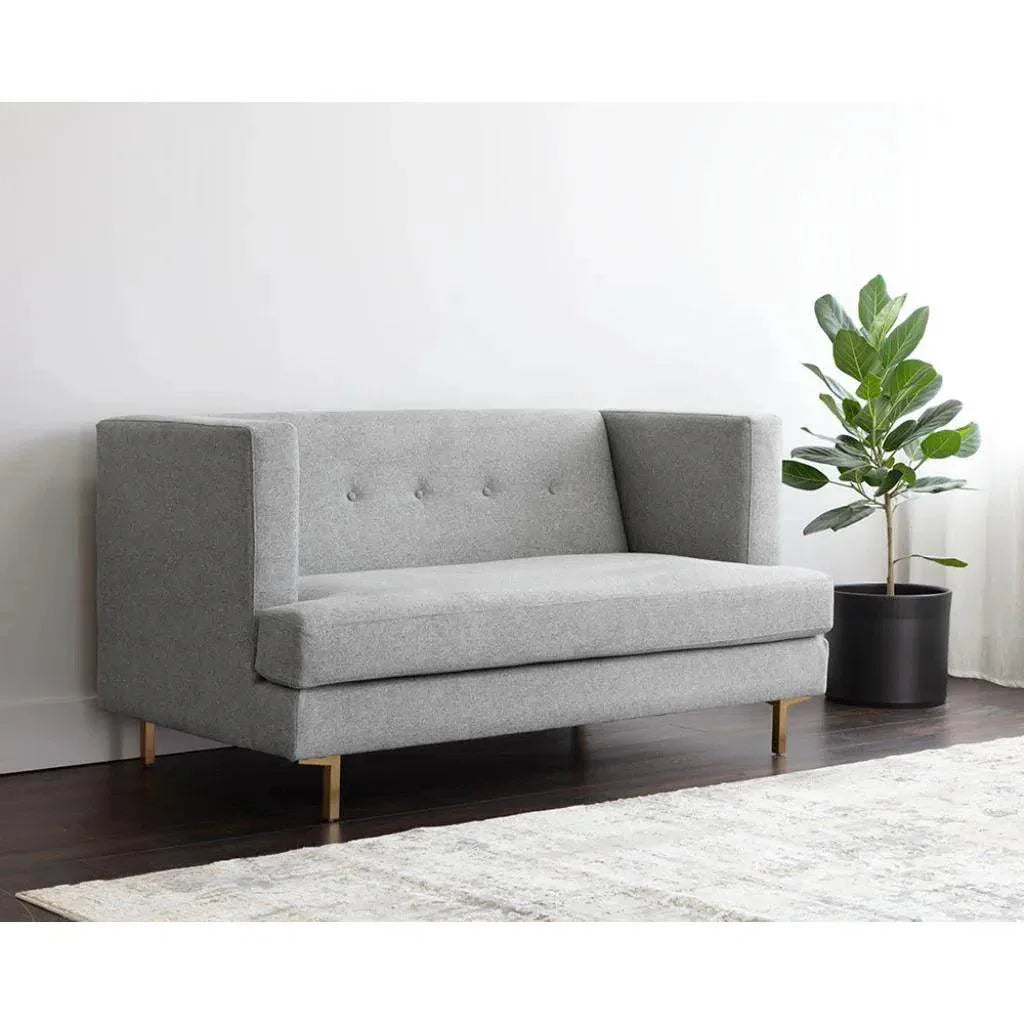 Sheridan Fabric 2 Seater Sofa - LOOMLAN - SUNPAN - Sofas & Loveseats