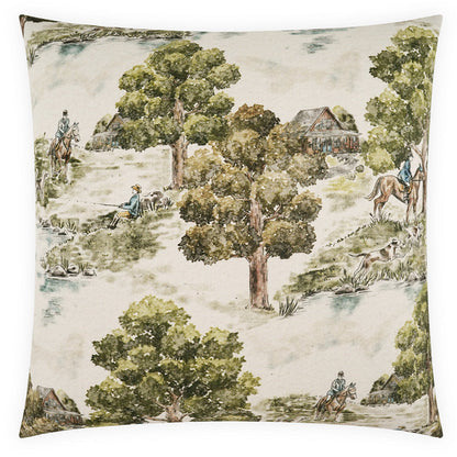 Sherwood Cotton Throw Pillow