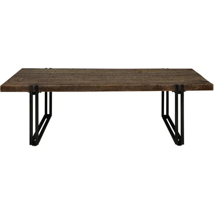 Sherwood Wooden Rectangular Coffee Table - LOOMLAN - Furniture Classics - Coffee Tables