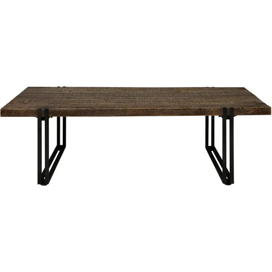 Sherwood Wooden Rectangular Coffee Table - LOOMLAN - Furniture Classics - Coffee Tables