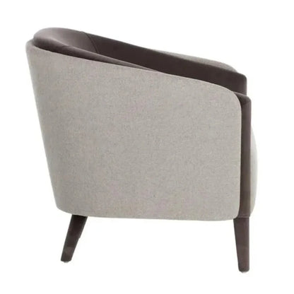 Sheva Fabric Armchair - LOOMLAN - SUNPAN - Club Chairs