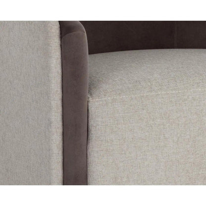 Sheva Fabric Armchair - LOOMLAN - SUNPAN - Club Chairs