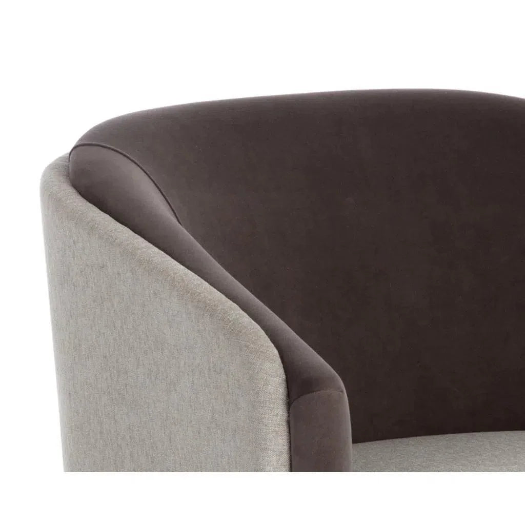 Sheva Fabric Armchair - LOOMLAN - SUNPAN - Club Chairs