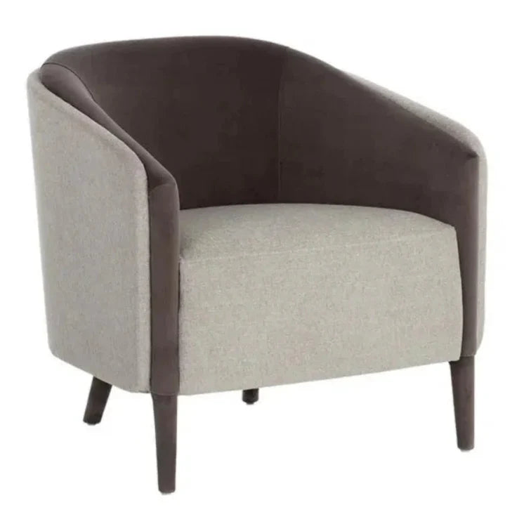 Sheva Fabric Armchair - LOOMLAN - SUNPAN - Club Chairs