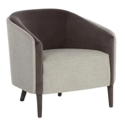 Sheva Fabric Armchair - LOOMLAN - SUNPAN - Club Chairs