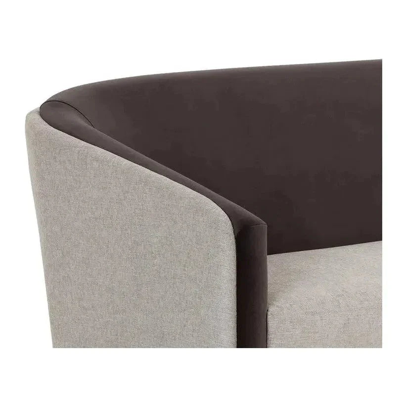 Sheva Sofa - Modern Comfort With Gold Base - LOOMLAN - SUNPAN - Sofas & Loveseats