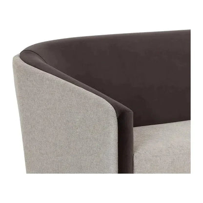 Sheva Sofa - Modern Comfort With Gold Base - LOOMLAN - SUNPAN - Sofas & Loveseats