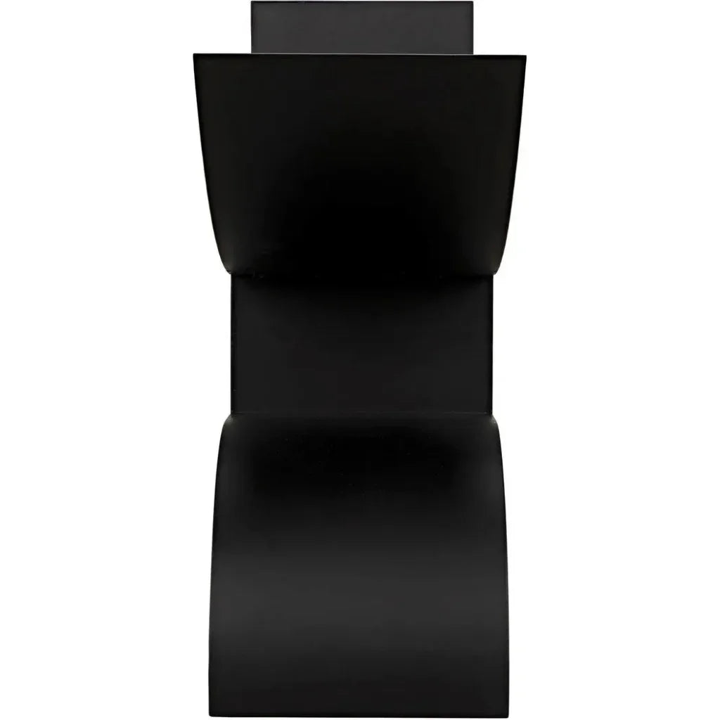 Shiba Black Steel Rectangle Console Table - LOOMLAN - Noir - Console Tables