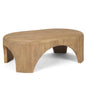 Shima Arched Legs Oval Coffee Table