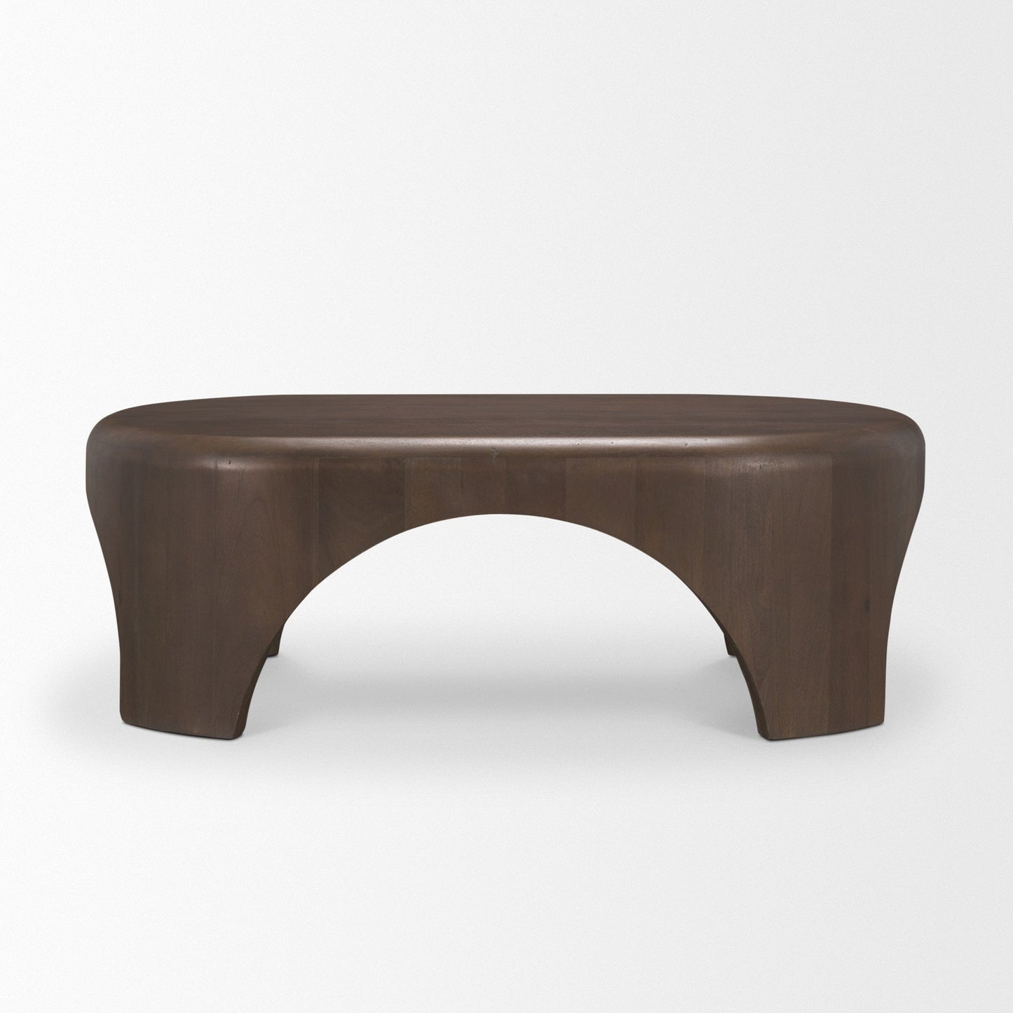 Shima Arched Legs Oval Coffee Table