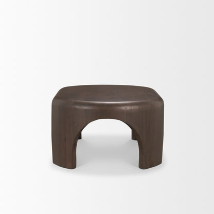 Shima Arched Legs Oval Coffee Table