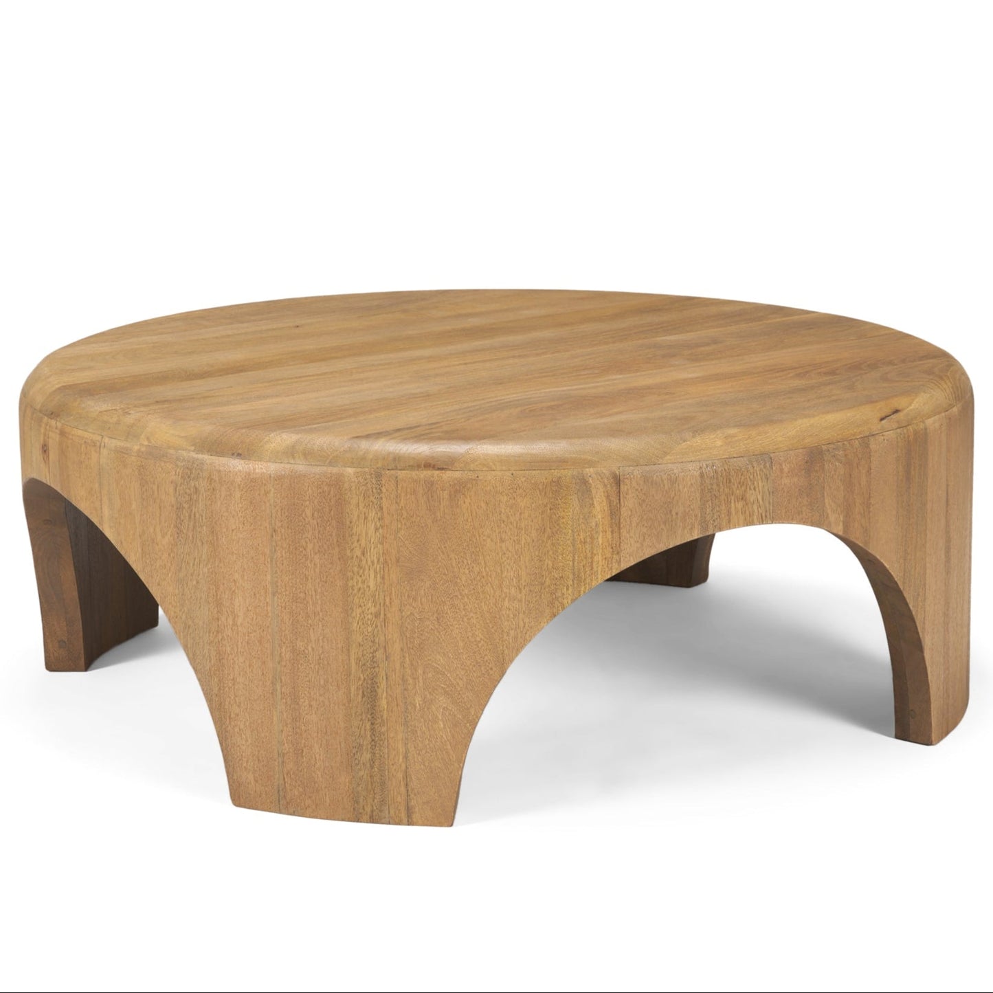 Shima Arched Legs Round Coffee Table