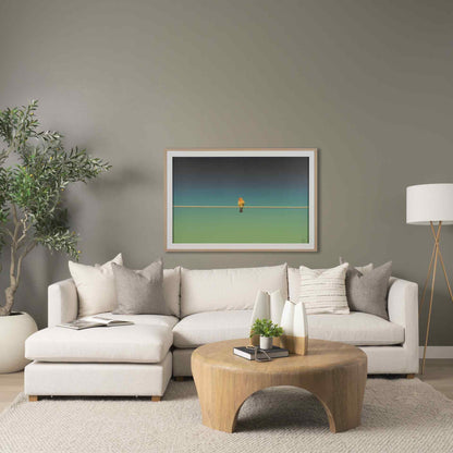 Shima Arched Legs Round Coffee Table