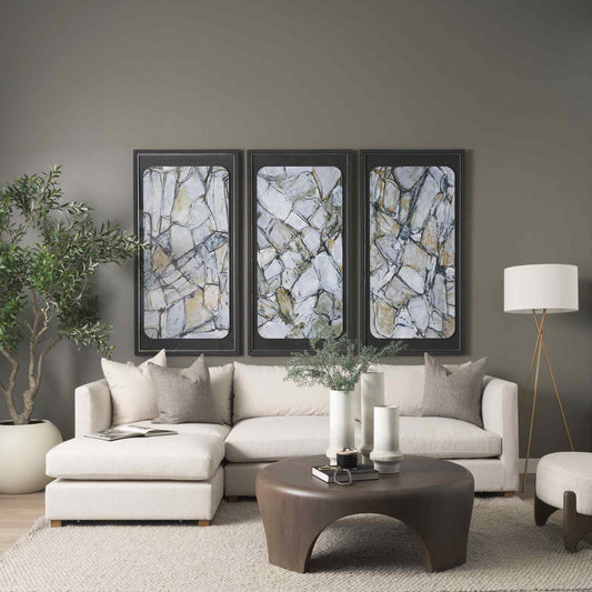 Shima Arched Legs Round Coffee Table