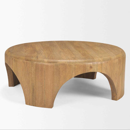 Shima Arched Legs Round Coffee Table