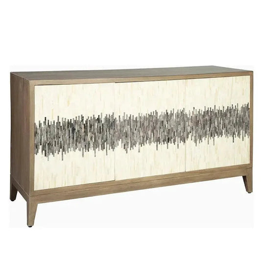 Shirebrook Exquisite Inlaid Wooden Sideboard - LOOMLAN - Furniture Classics - Sideboards