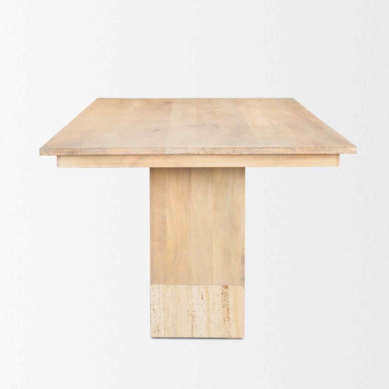 Shivon Wooden Rectangular Dining Table-Dining Tables-Mercana-LOOMLAN