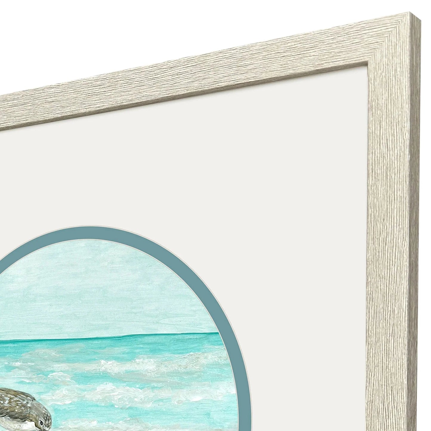 Shoreline Duo Blue Framed Wall Art 2PC