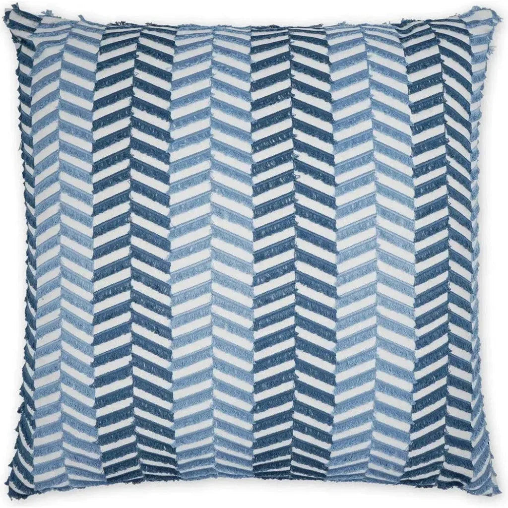 Shortcuts Blue Throw Pillow With Insert - LOOMLAN - D.V. Kap - Throw Pillows
