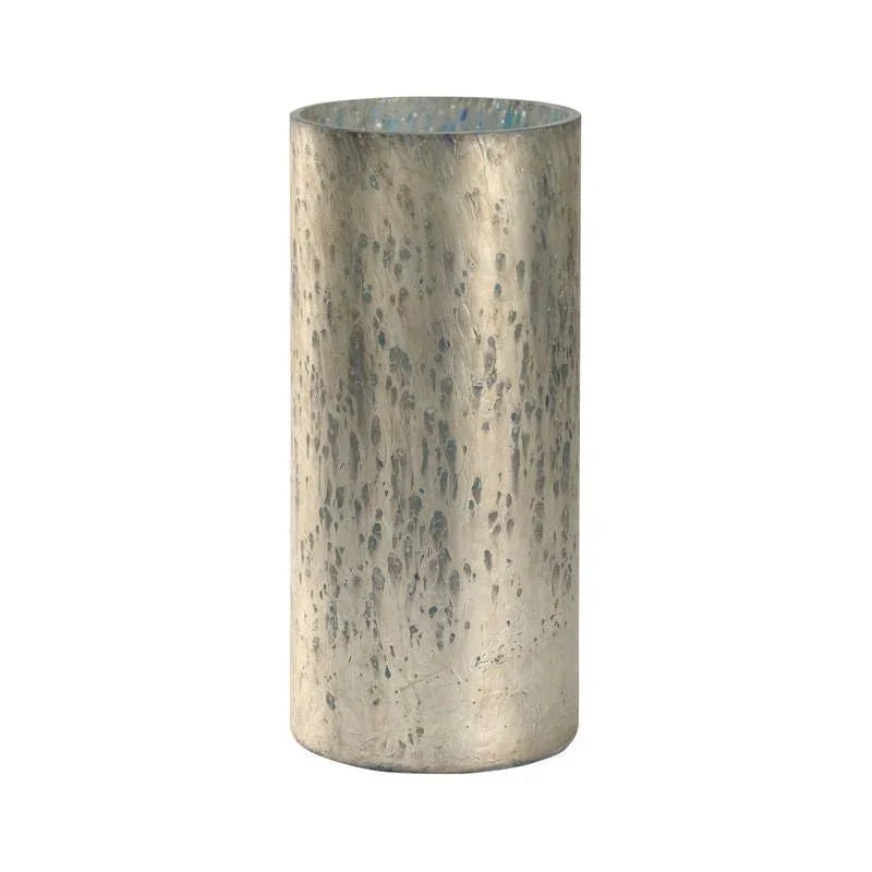 Sic Matte Silver Finish Moden Vase - LOOMLAN - Wildwood - Vases & Jars