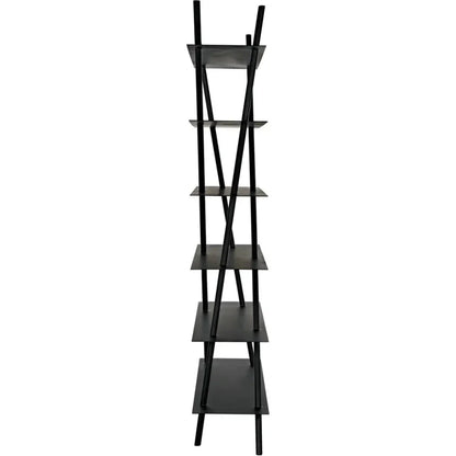 Siddhartha Metal Black Etagere-Etageres-Noir-LOOMLAN