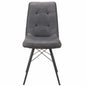 Side Chair (Set Of 2) Grey Industrial - LOOMLAN - Moe's Home - Dining Chairs