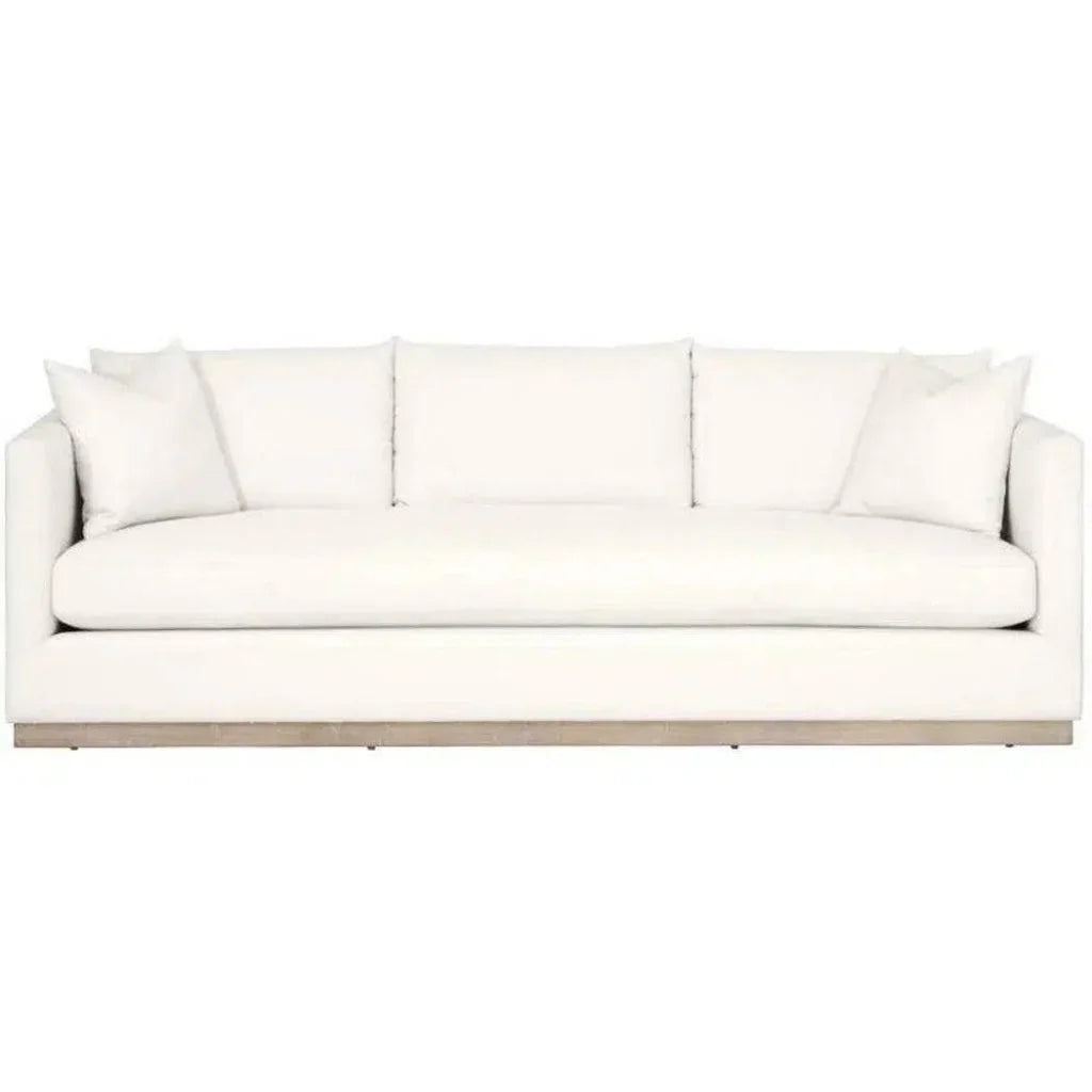 Siena 96" Plinth Base Sofa LiveSmart Machale - LOOMLAN - Essentials For Living - Sofas & Loveseats
