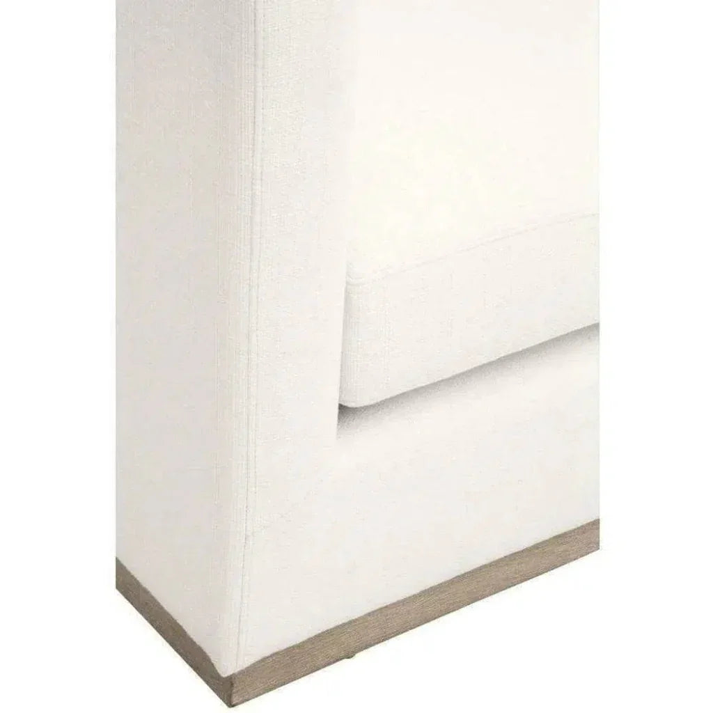 Siena 96" Plinth Base Sofa LiveSmart Machale - LOOMLAN - Essentials For Living - Sofas & Loveseats