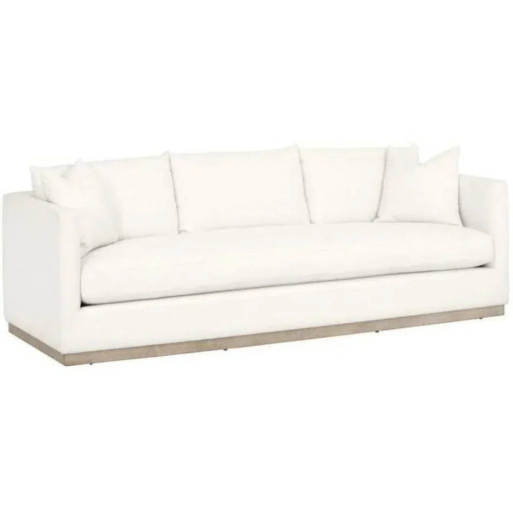 Siena 96" Plinth Base Sofa LiveSmart Machale - LOOMLAN - Essentials For Living - Sofas & Loveseats