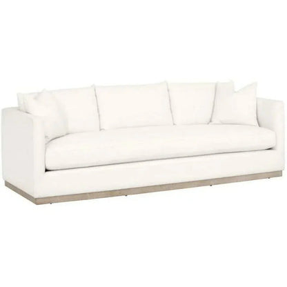 Siena 96" Plinth Base Sofa LiveSmart Machale - LOOMLAN - Essentials For Living - Sofas & Loveseats