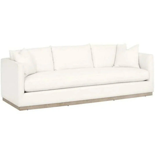 Siena 96" Plinth Base Sofa LiveSmart Machale - LOOMLAN - Essentials For Living - Sofas & Loveseats