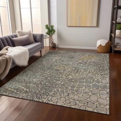 Siena Ivory Washable Indoor-Outdoor Rug-Outdoor Rugs-LOOMLAN Rugs-LOOMLAN