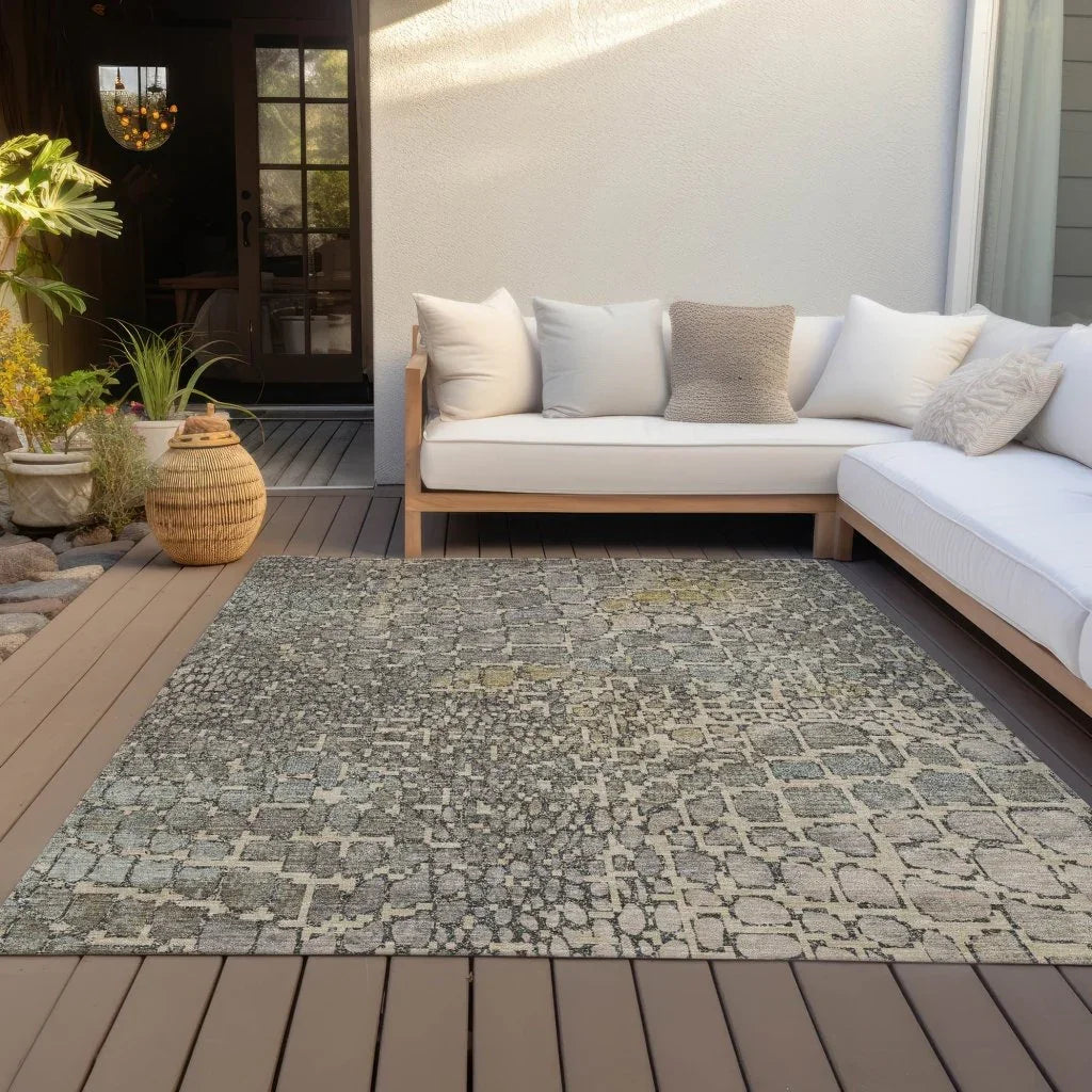 Siena Ivory Washable Indoor-Outdoor Rug-Outdoor Rugs-LOOMLAN Rugs-LOOMLAN