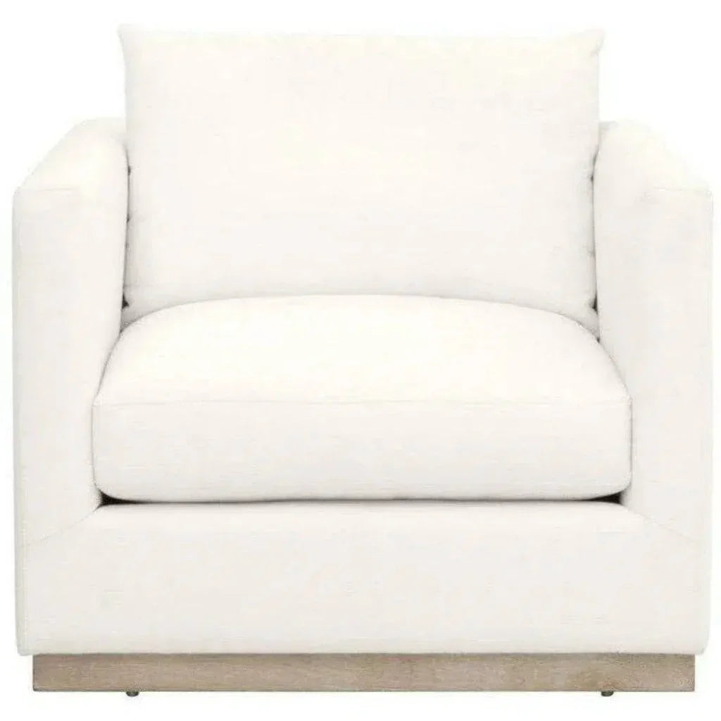 Siena Plinth Base Sofa Chair LiveSmart Machale - LOOMLAN - Essentials For Living - Club Chairs